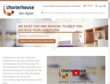 Tablet Screenshot of charter-house.net